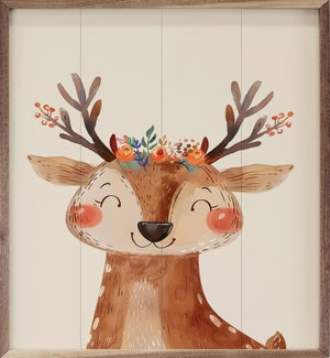 Boho Woodland Deer